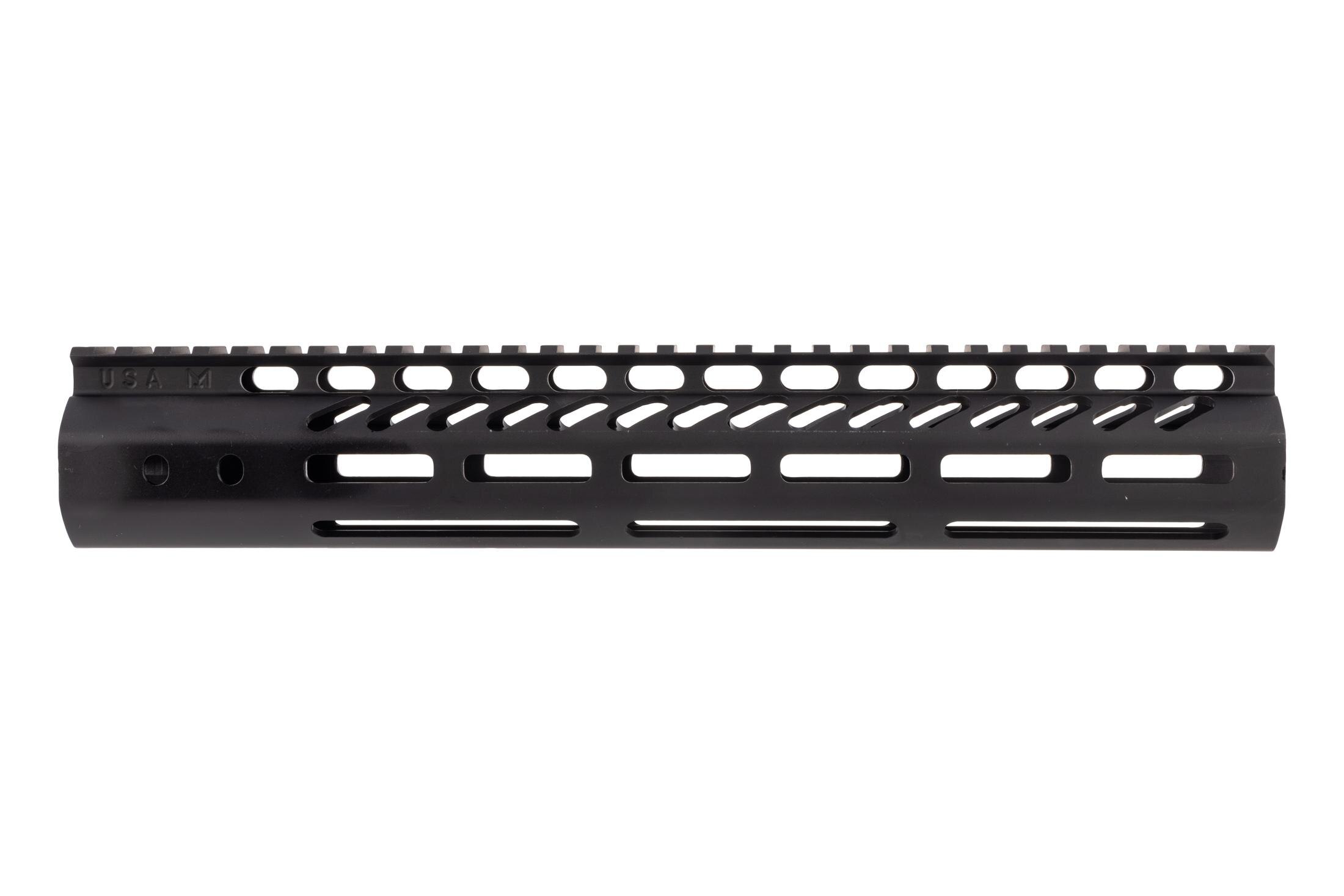 Guntec USA Guntec USA Ultra Lightweight Thin M-Lok Free Floating Handguard w/Monolithic Top Rail .308 Cal 12in Black - view 2